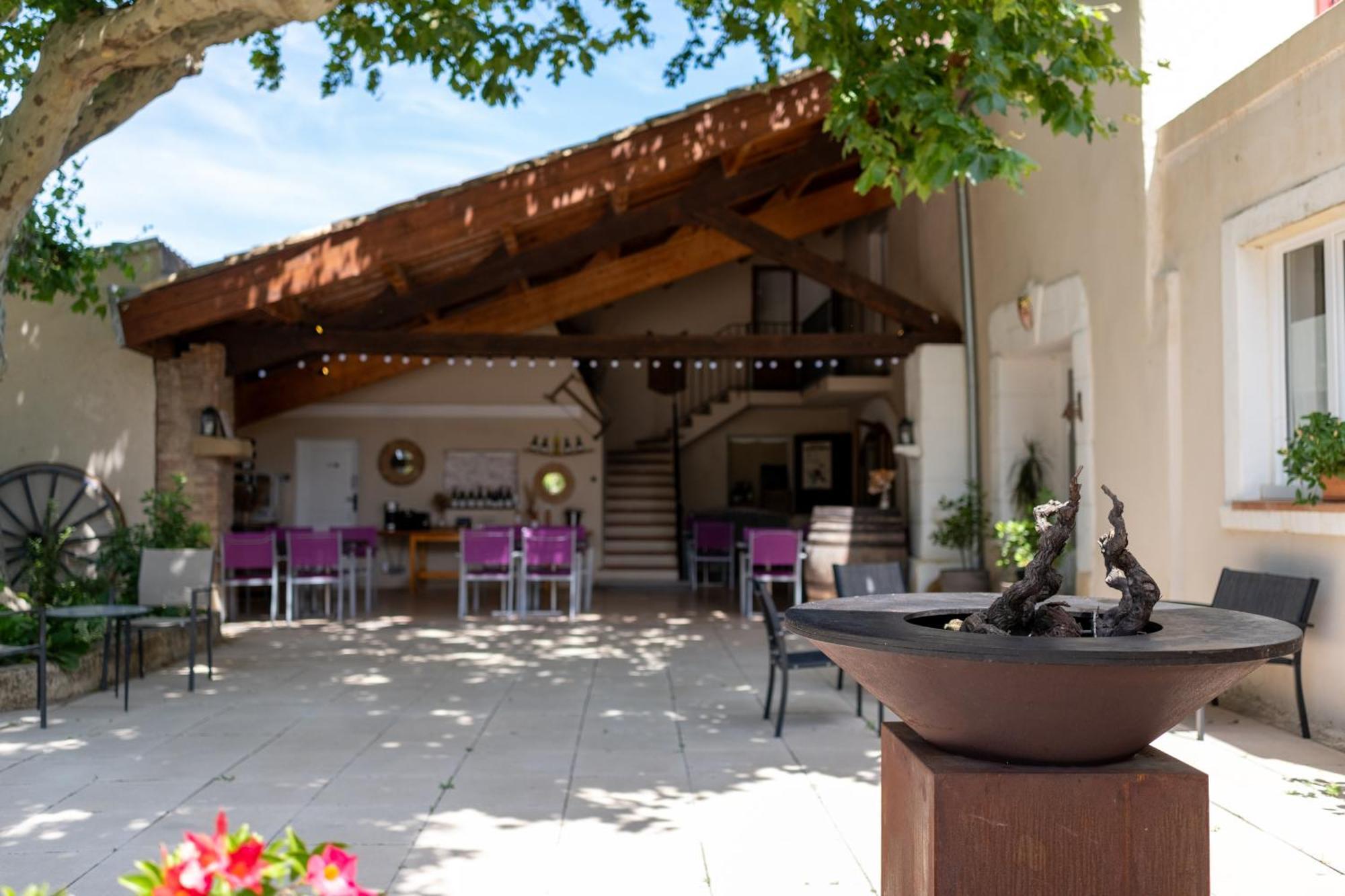 Le Vieux Platane Hotel Cairanne Kültér fotó