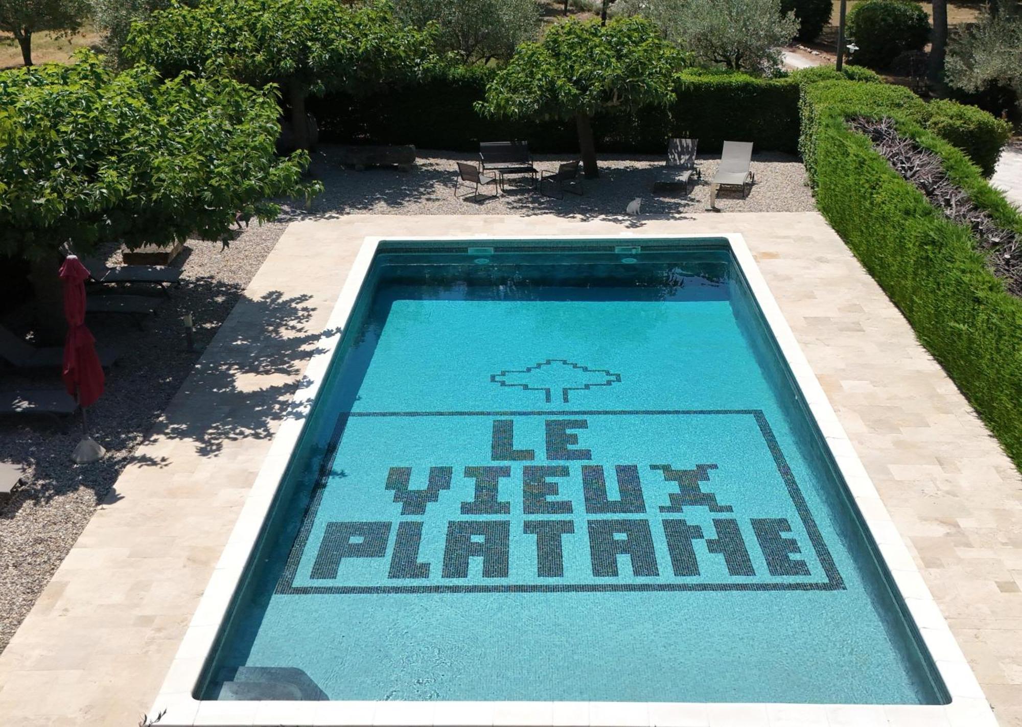 Le Vieux Platane Hotel Cairanne Kültér fotó